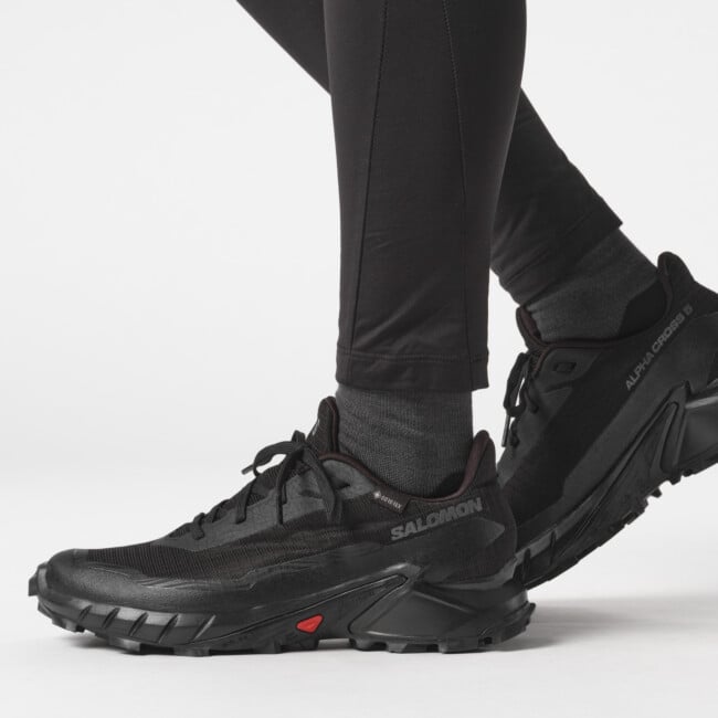 在庫処分セール 言い換え WOMEN'S SALOMON ALPHACROSS SHOES RUNNING TRAIL GORE-TEX 5 靴