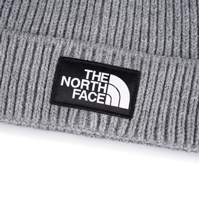 THE NORTH FACE LOGO BOX CUFFED BEANIE kepurės