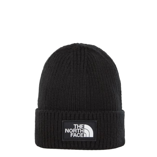 THE NORTH FACE LOGO BOX CUFFED BEANIE kepurės
