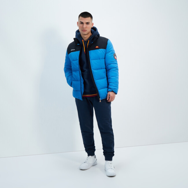 Outdoor Padded Coat Ellesse Men's Nebula Padded Jacket Navy Blue