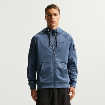 NIKE THERMA THERMA-FIT FULL-ZIP FITNESS TOP džemperiai