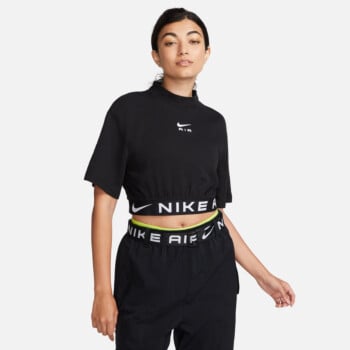 nike air short sleeve cropped tee