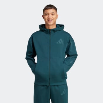 ADIDAS Z.N.E. FULL-ZIP HOODED TRACK JACKET džemperiai