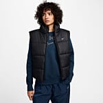 Marmot Black Reversible Vest, Soft Fleece Detail Stitching