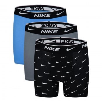NIKE EVERYDAY COTTON SOLID BOXER BRIEFS (3-PACK) apatiniai