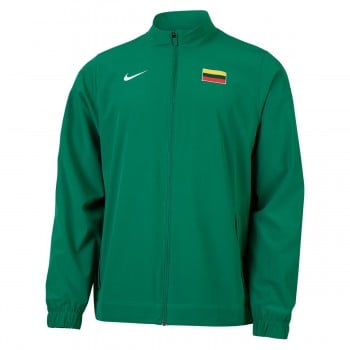 【新品】GREEN CLOTHING REGULAR INNER 24-25 NIKE TEAM LITHUANIA 24 MEN'S STAFF HALF-ZIP TOP džemperiai