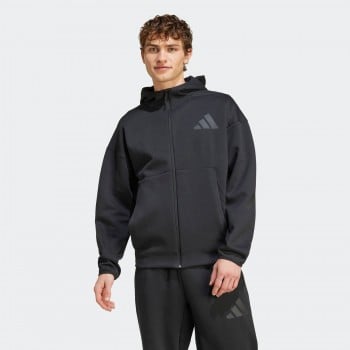 ADIDAS MEN'S NEW ADIDAS MEN'S Z.N.E. FULL-ZIP HOODED TRACK