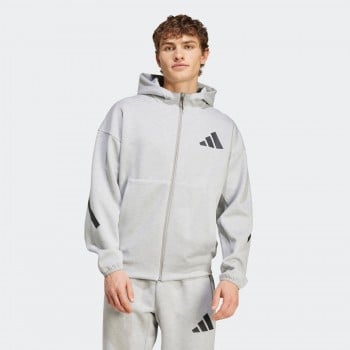 ADIDAS MENS Z.N.E. FULL-ZIP HOODED TRACK JACKET džemperiai