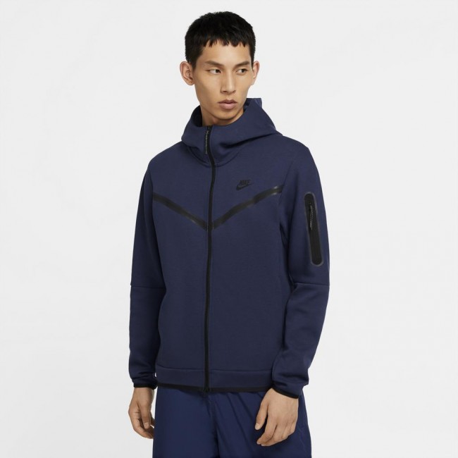 nike m nsw tch pck jkt hd fz knit