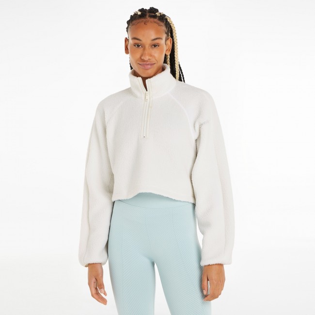 Calvin klein women\'s athletic hybrid sherpa pullover | Džemperiai | Pirk  internetu - Sportland
