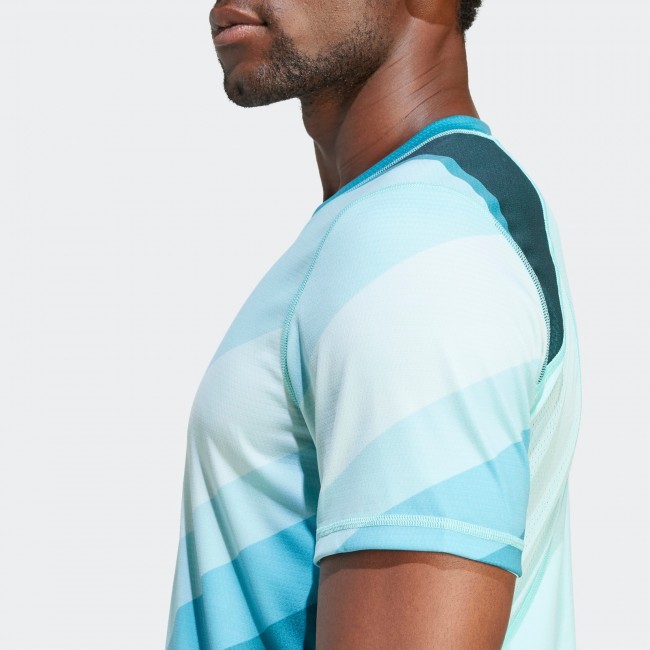 Adidas mens tennis reversible aeroready freelift pro t-shirt ...