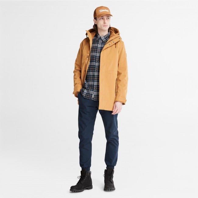 Timberland Wp Snowdon Peak In Fishtail Parka Wp W Dryvent Technology